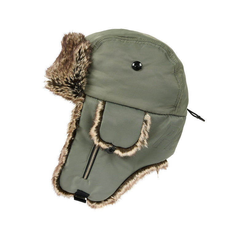 Palace P2B Reverso Fur Trooper Olive