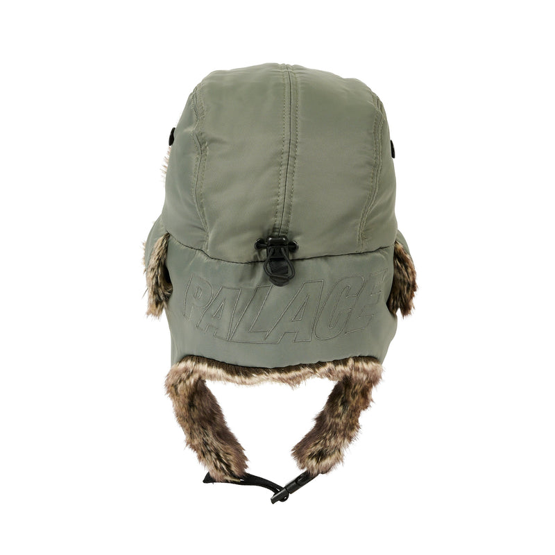 Palace P2B Reverso Fur Trooper Olive
