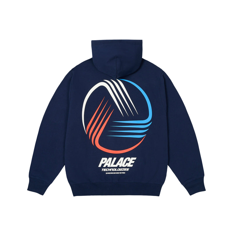 Palace Palace Technologies Hood Navy