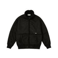 Palace Sherpa Faux Suede Funnel Black