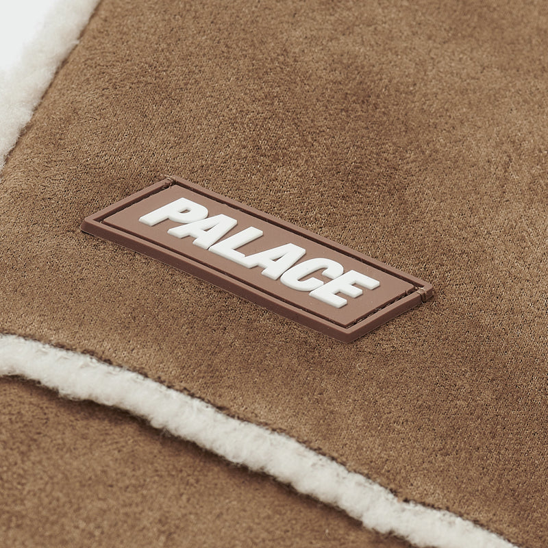 Palace Sherpa Faux Suede Jogger Caked Brown