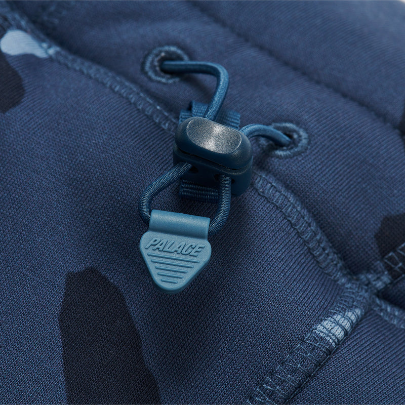 Palace Thermal Bonded Cap Hood Blue Dpm