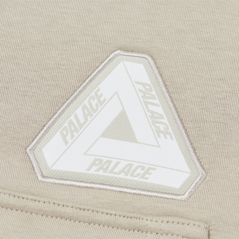 Palace Thermal Bonded Cap Hood Concrete Grey