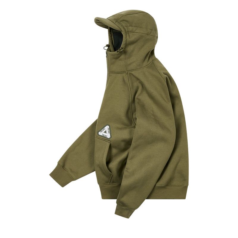 Palace Thermal Bonded Cap Hood Olive