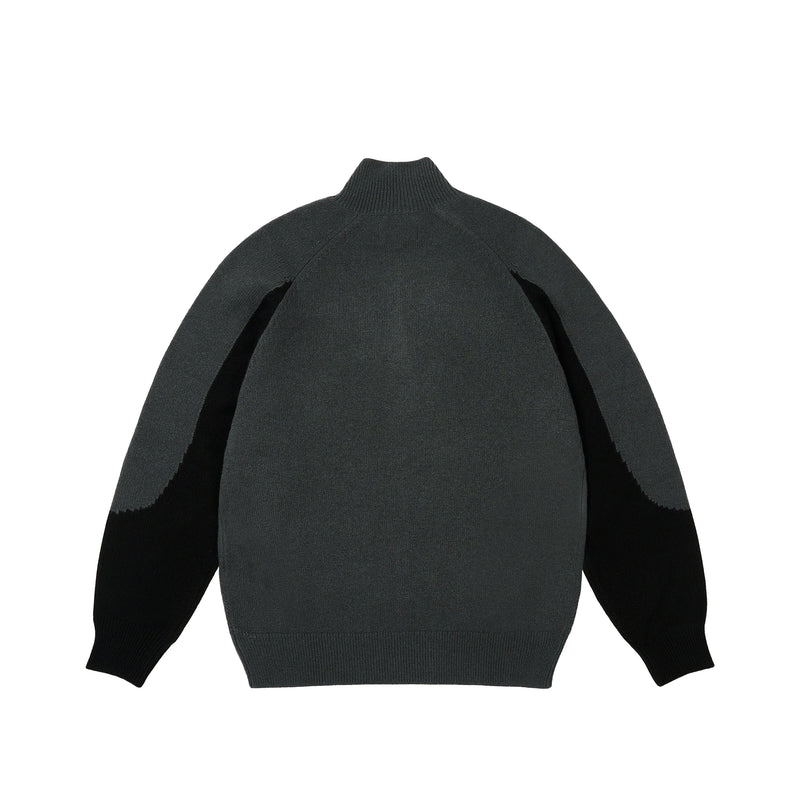 Palace Trial 1/4 Zip Knit Black