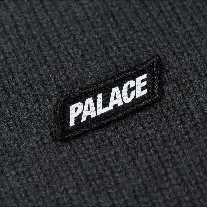 Palace Trial 1/4 Zip Knit Black