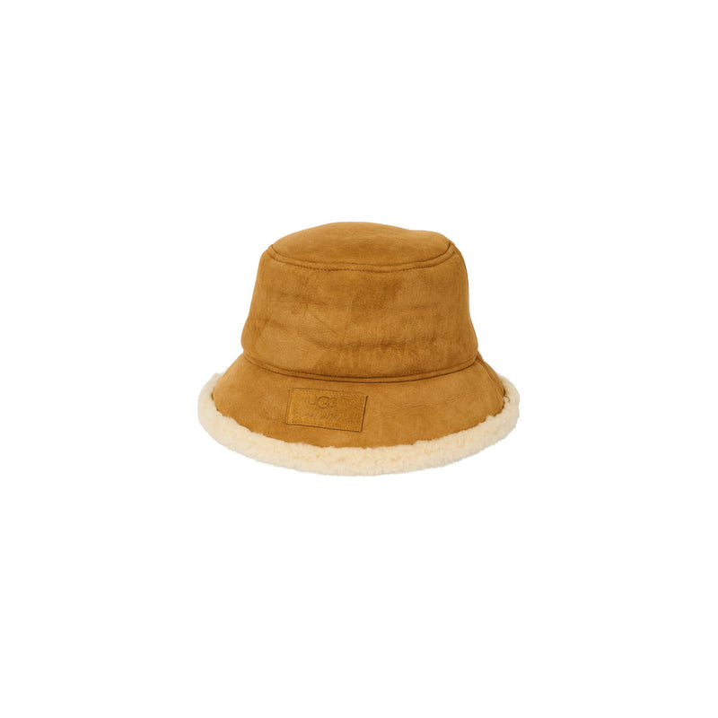 Palace UGG Shearling Bucket Hat Chestnut
