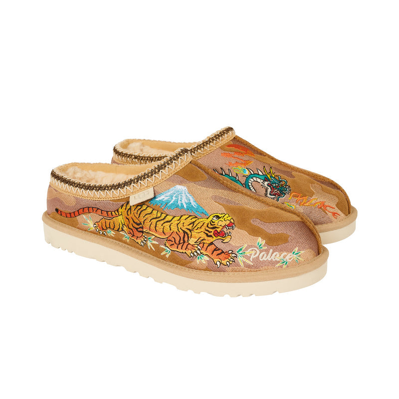 Palace UGG Tasman Slipper Chestnut Camo
