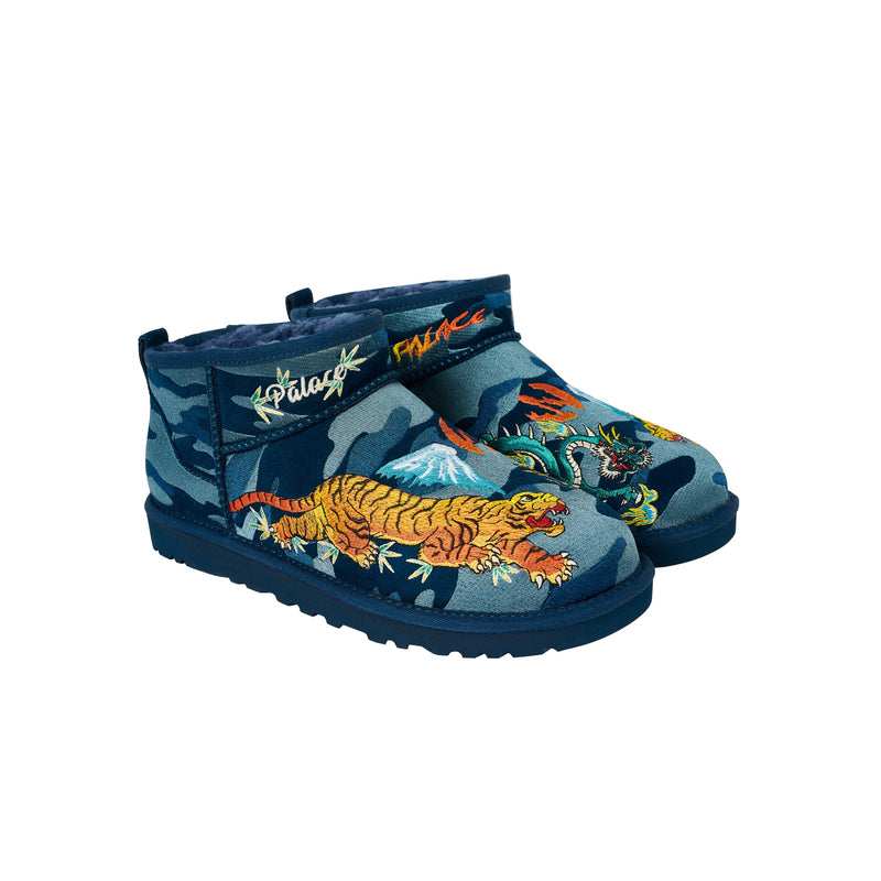 Palace UGG Ultra Mini Boot Navy Camo