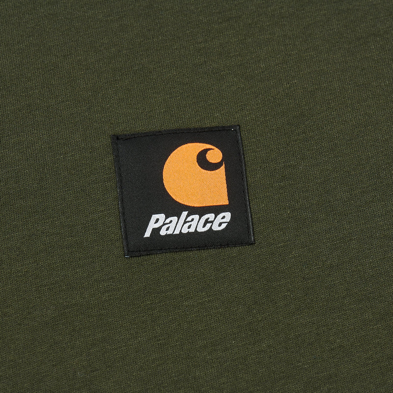 Palace x Carhartt WIP Carlux 1/2 Zip Sweatshirt Plant