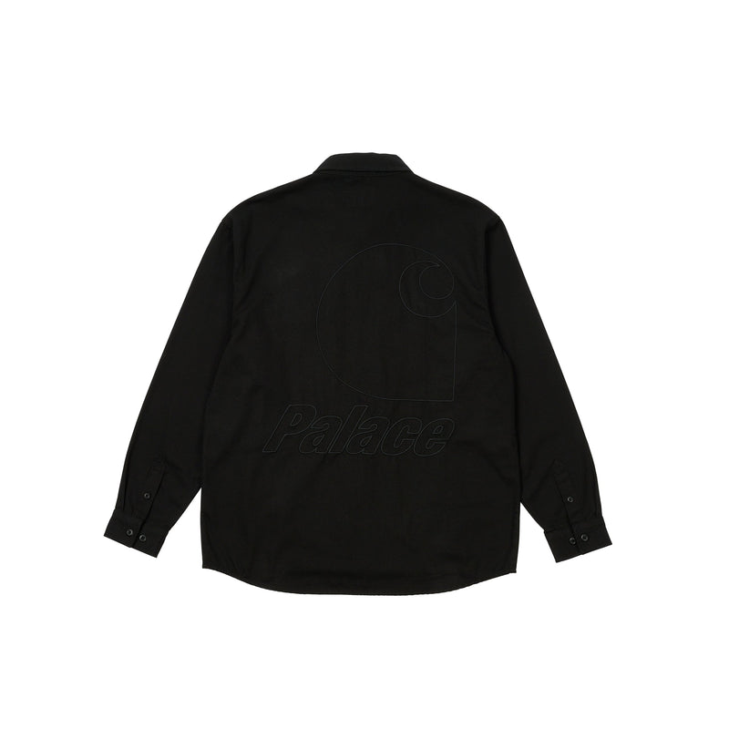 Palace x Carhartt WIP Milford Shirt Black