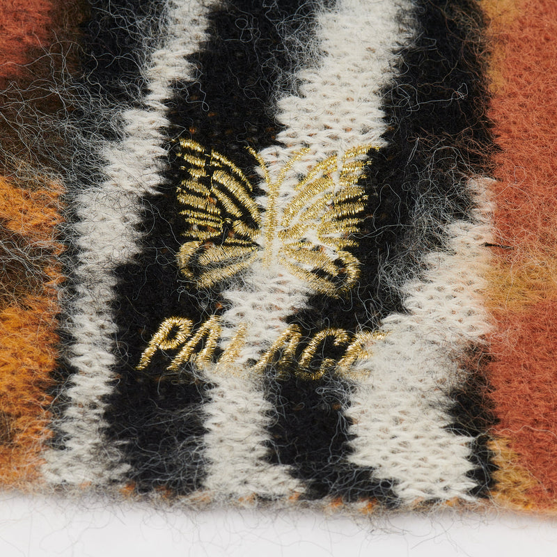 Palace x Needles Hairy Square Beanie Multi Animal