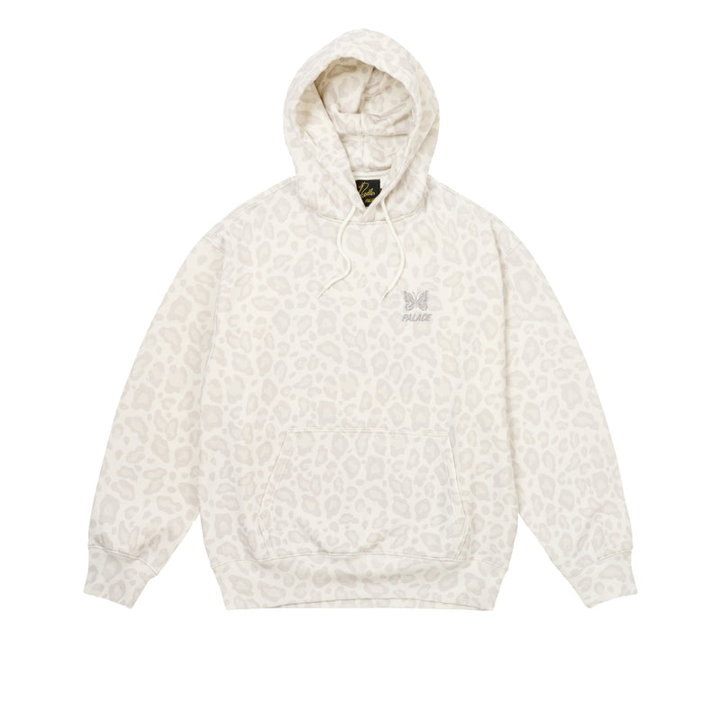 Palace x Needles Hood White