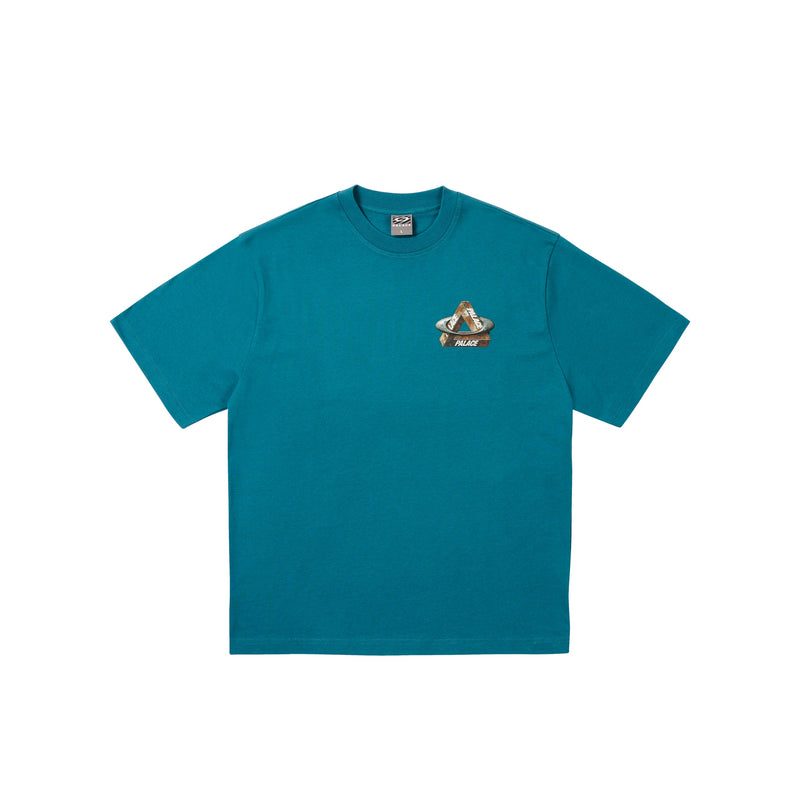 Palace x Oakley T-shirt Petrol