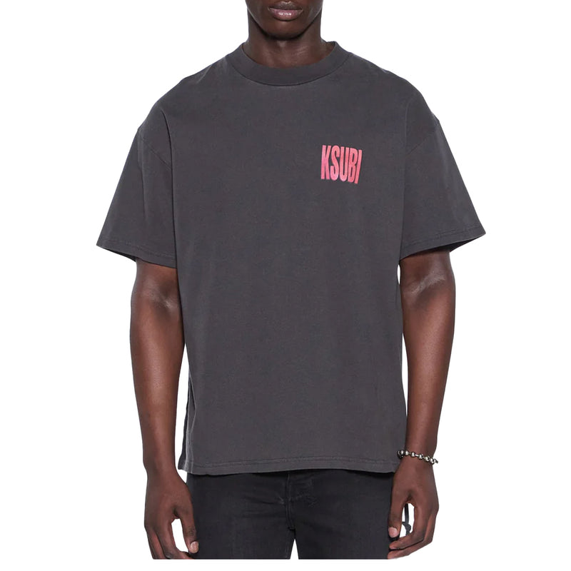PANTHERA EKCESS SHORT SLEEVE TEE FADED BLACK
