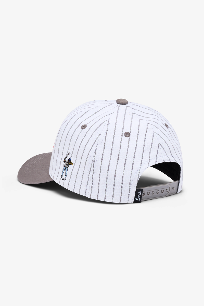 Pinstripe 5 Panel Hat