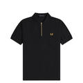 PIQUE STRIPE POLO SHIRT