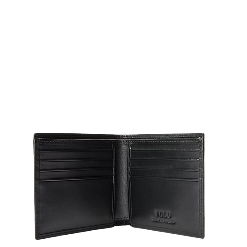 POLO BEAR LEATHER BILLFOLD WALLET