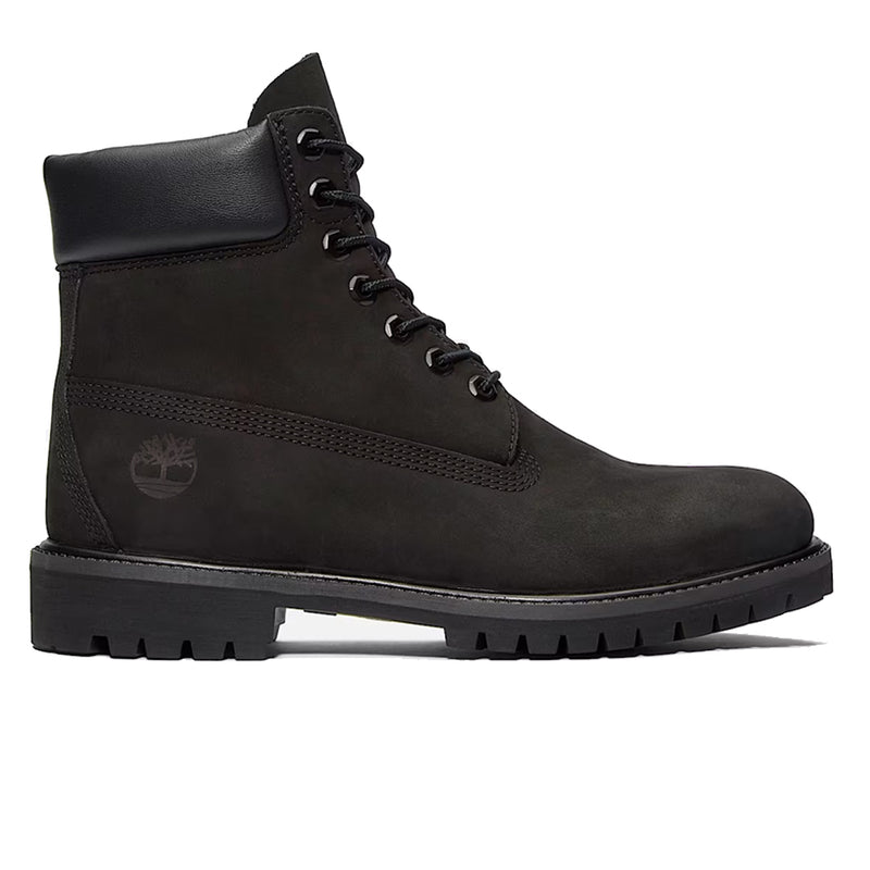 PREMIUM 6-INCH WATERPROOF BOOT MEDIUM BLACK NUBUCK