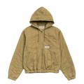 QUILTED CANVAS WORK JACKET OLIVE