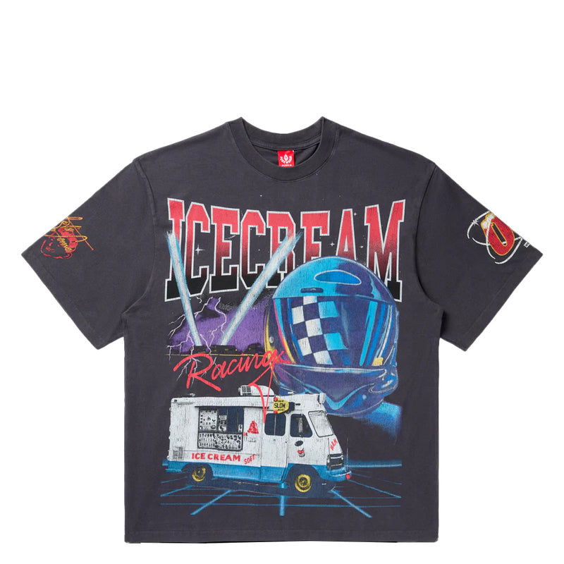 RACING OVERSIZED SHORT SLEEVE KNIT