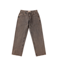 RELAXED DENIM PANTS PREMIUM BROWN