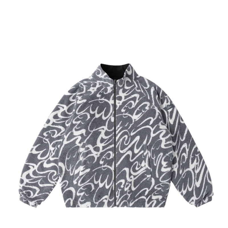 REVERSIBLE CHILLING FLEECE GREY