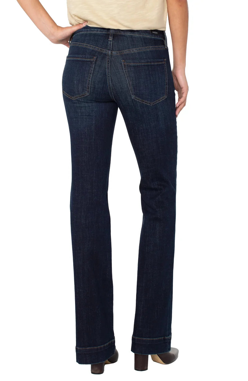 SALE LIVERPOOL LUCY BOOTCUT W/ VINTAGE POCKETS - DENIM