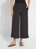 SALE LYSSE AVA CROPPED PALAZZO PANTS - BLACK & WHITE