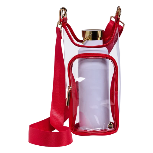 *SALE* WANDERFULL STADIUM BAG WITH POUCH - RED