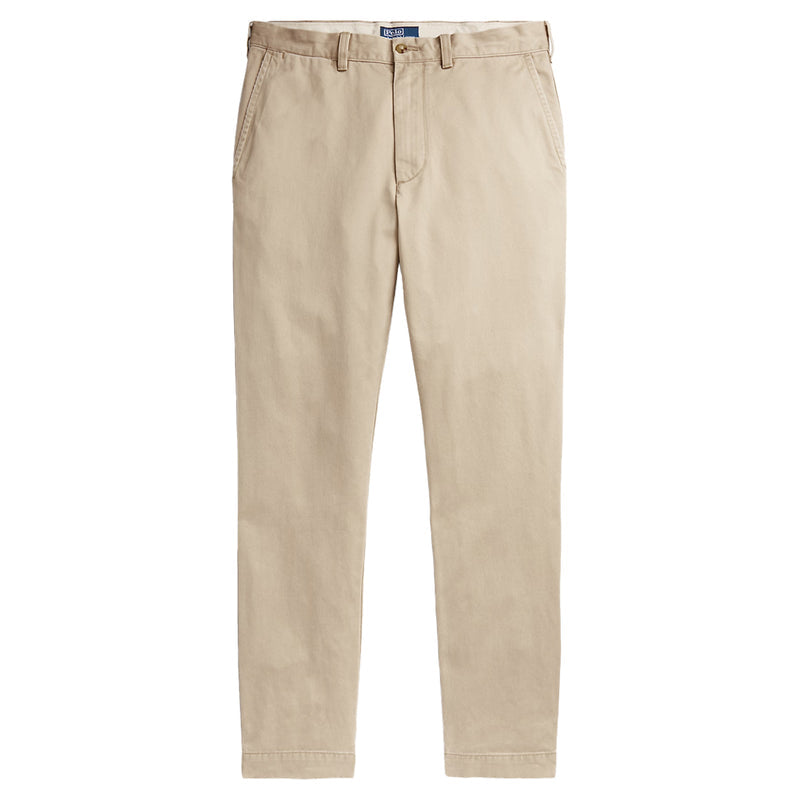 SALINGER COTTON CHINO TROUSERS KHAKI
