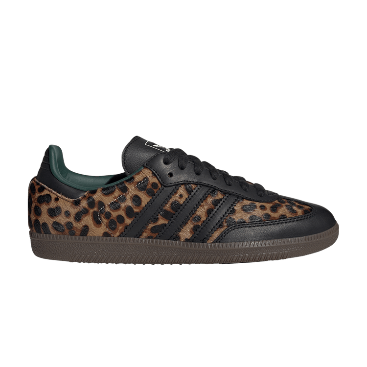 Samba OG Black Green Leopard (Women's)