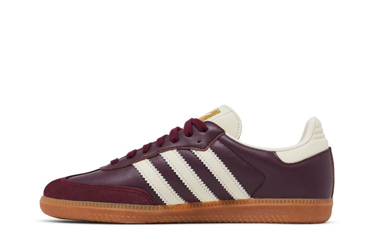 Samba OG Maroon Gold Metallic (Women's)