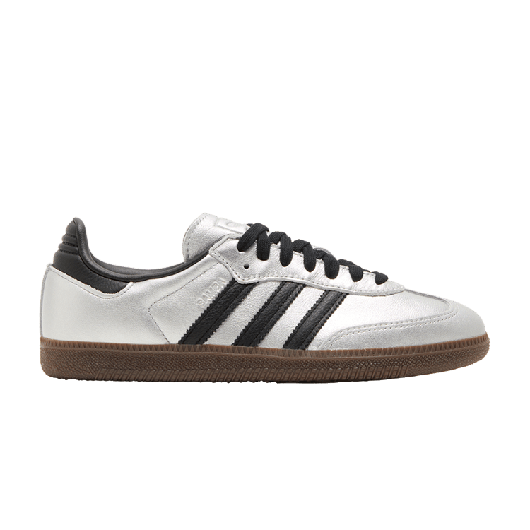 Samba OG Silver Metallic Black Gum (Women's)