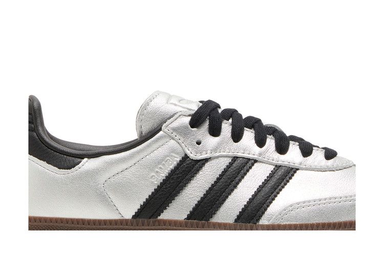 Samba OG Silver Metallic Black Gum (Women's)