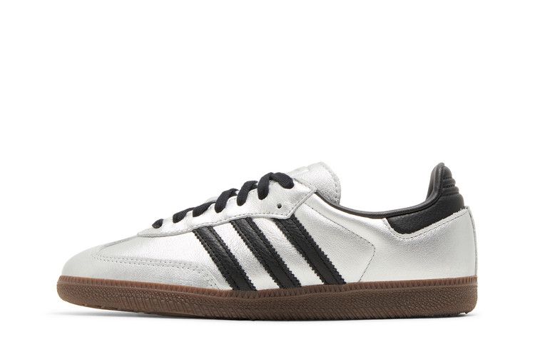 Samba OG Silver Metallic Black Gum (Women's)