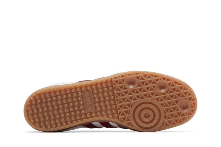 Samba Sporty & Rich White Collegiate Burgundy