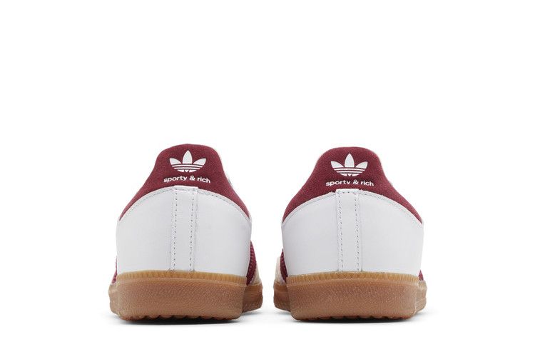Samba Sporty & Rich White Collegiate Burgundy