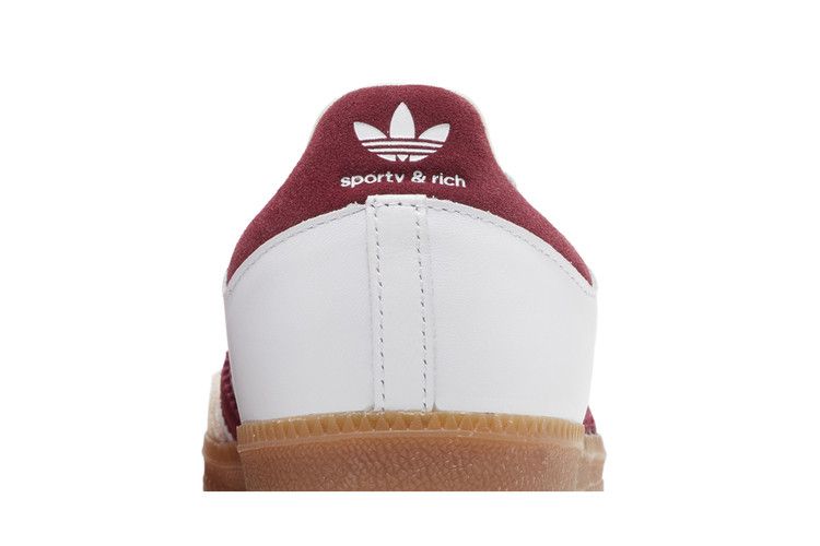 Samba Sporty & Rich White Collegiate Burgundy