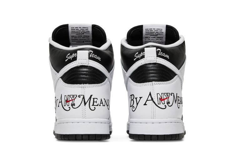 SB Dunk High Supreme By Any Means Black