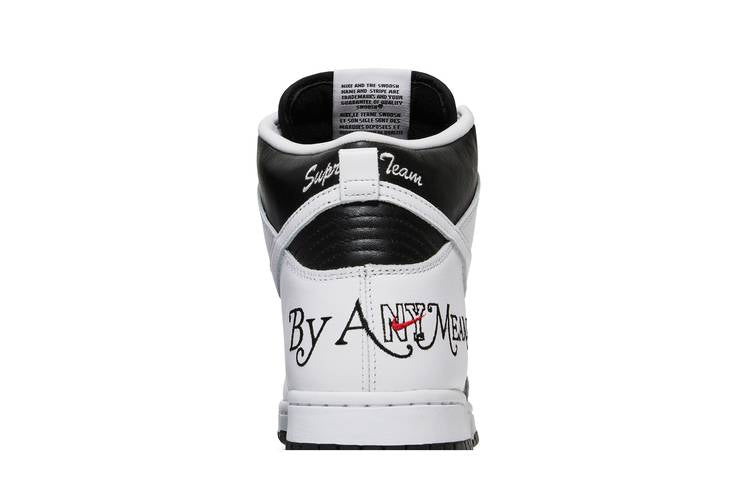 SB Dunk High Supreme By Any Means Black