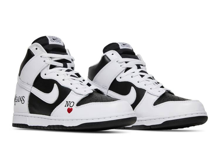 SB Dunk High Supreme By Any Means Black