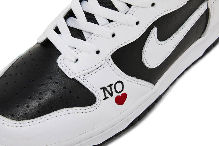 SB Dunk High Supreme By Any Means Black