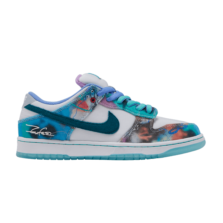 SB Dunk Low Futura Laboratories Bleached Aqua