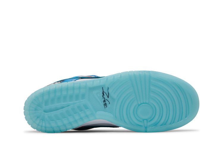 SB Dunk Low Futura Laboratories Bleached Aqua