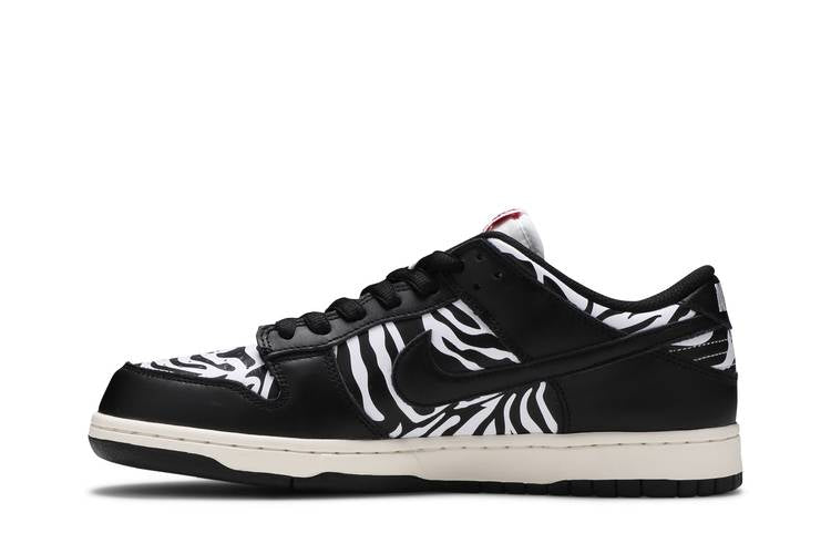 SB Dunk Low OG QS Quartersnacks Zebra