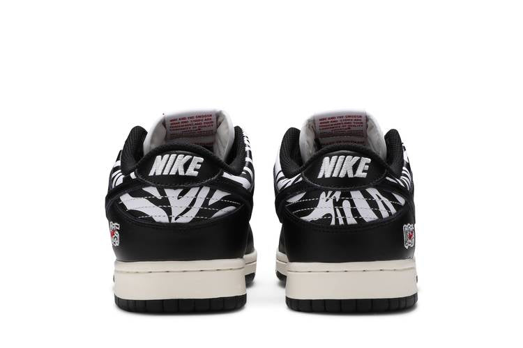 SB Dunk Low OG QS Quartersnacks Zebra