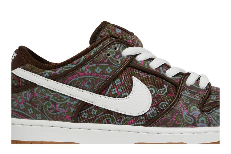 SB Dunk Low Pro Paisley Brown