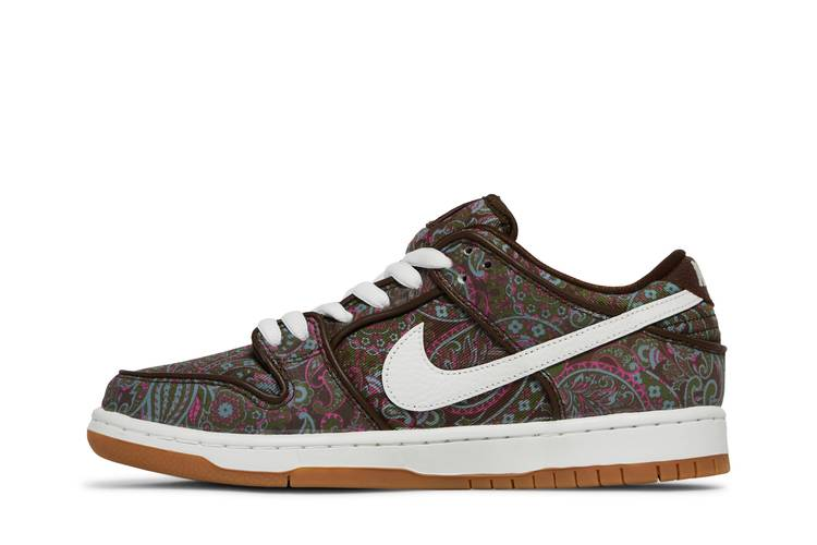 SB Dunk Low Pro Paisley Brown