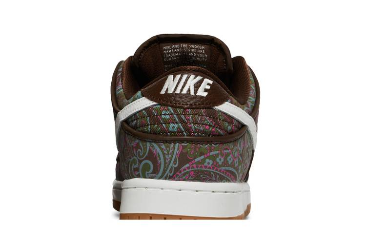 SB Dunk Low Pro Paisley Brown